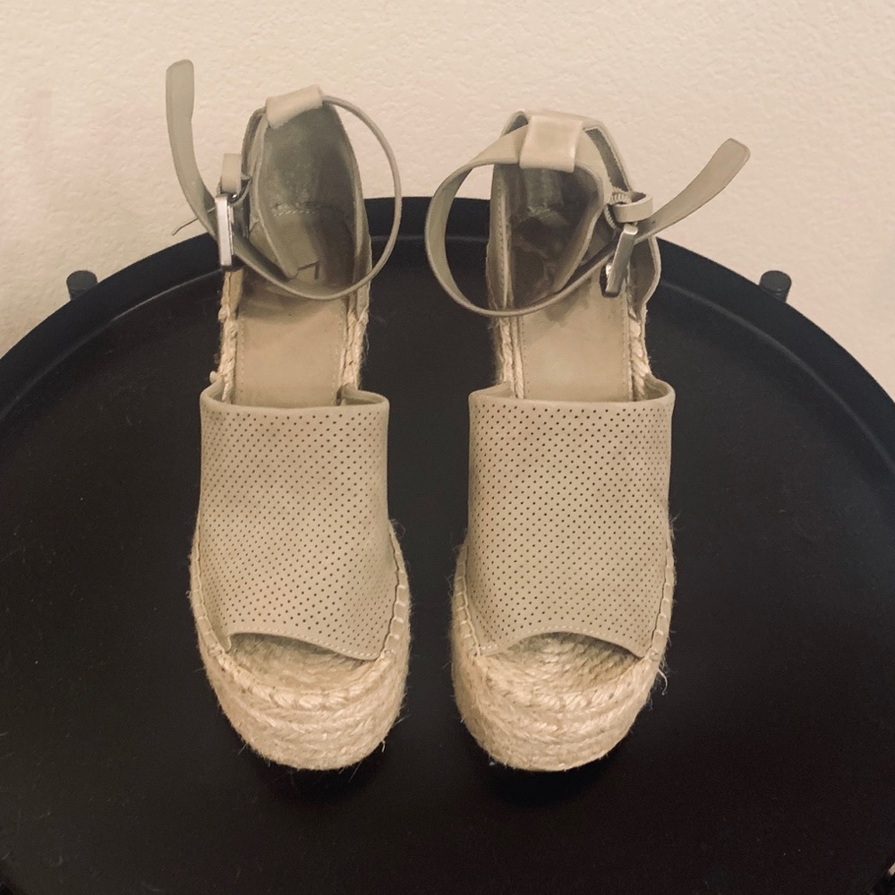 Marc Fisher Tan Alida Wedge